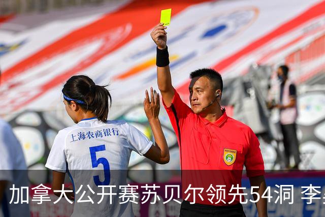 加拿大公开赛苏贝尔领先54洞 李昊桐79杆大滑坡
